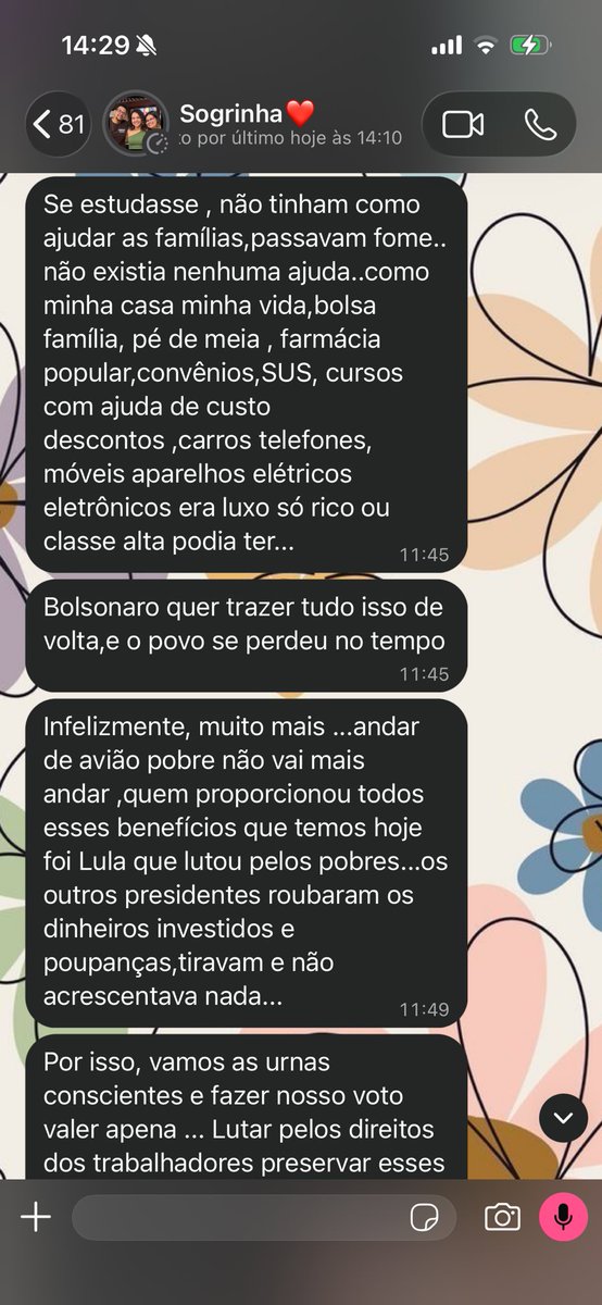xgiocaroline's tweet photo. preciso compartilhar minha sogra tá dando virar meu voto mesmo eu já sendo Lula 🥹⭐️⭐️⭐️⭐️⭐️
tudo me encanta, 65 anos de pura sabedoria https://t.co/40iZcllxti