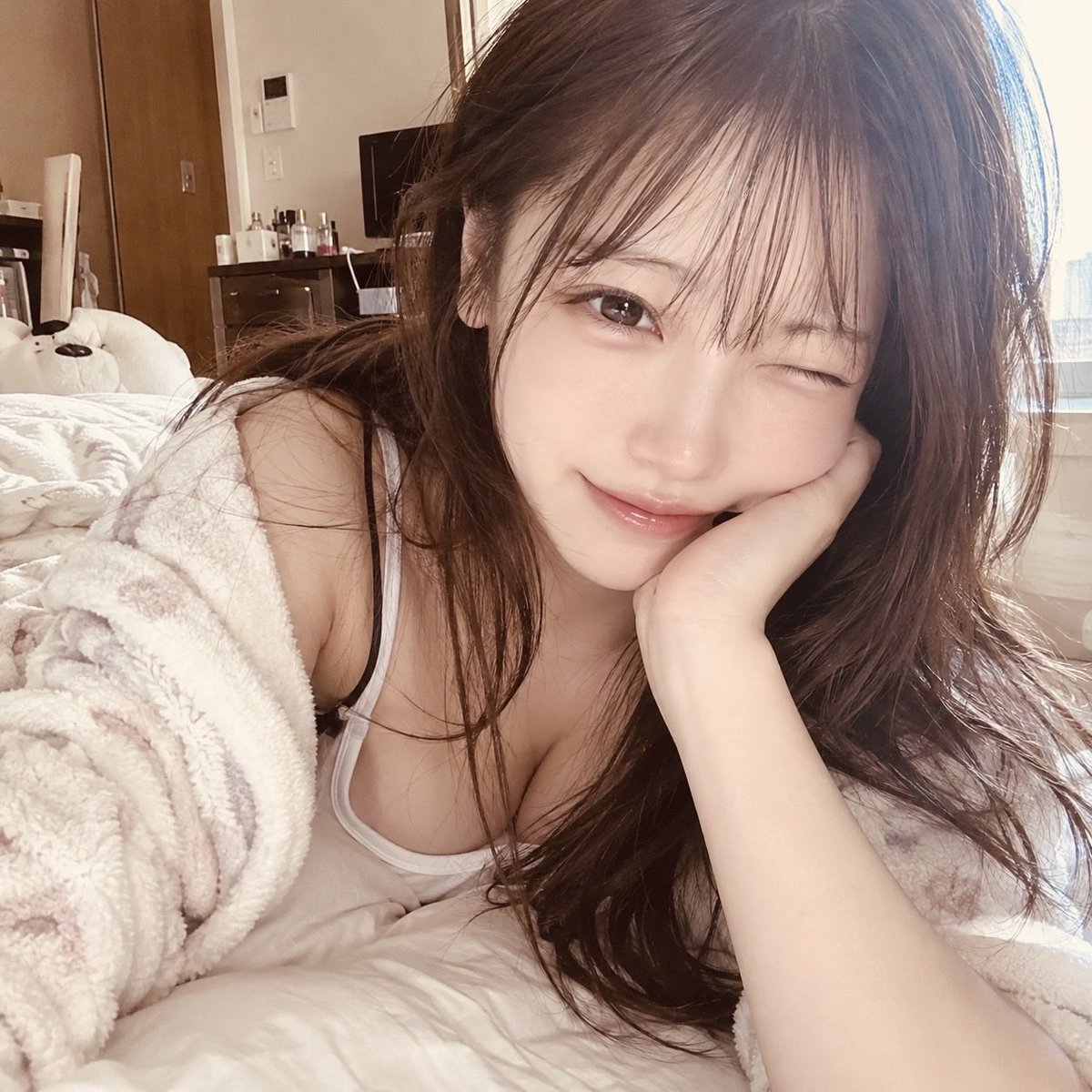 nomari0715's tweet photo. おはよ〜☀️

朝ってちょっと寂しくならない？笑

誰かからおはようって来てたら
ちょっと嬉しいのにな… https://t.co/mxD6Nu6xoW