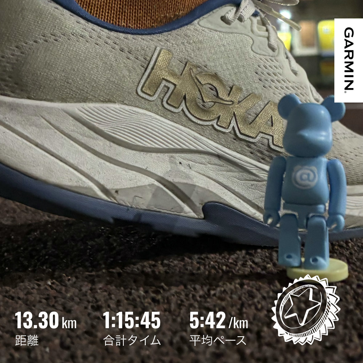 ichisteve's tweet photo. #running #hokaoneonerincon4 #bearbrick #timetofly #medicomtoy https://t.co/zbaZlZfAQY