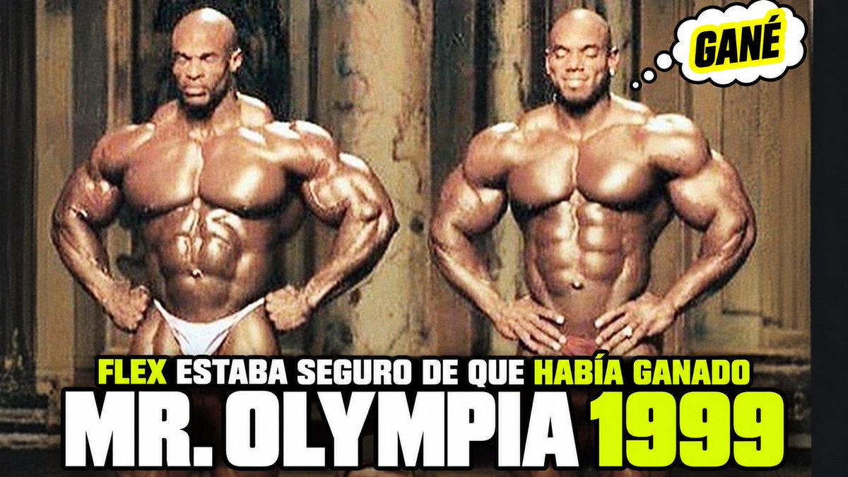 rasrobert's tweet photo. MR. OLYMPIA 1999: FLEX WHEELER NO PODÍA CREERLO… ¡RONNIE LE ARRUINÓ LA FIESTA!

https://t.co/JUaOvD8N8s https://t.co/NGvAVr1SRU