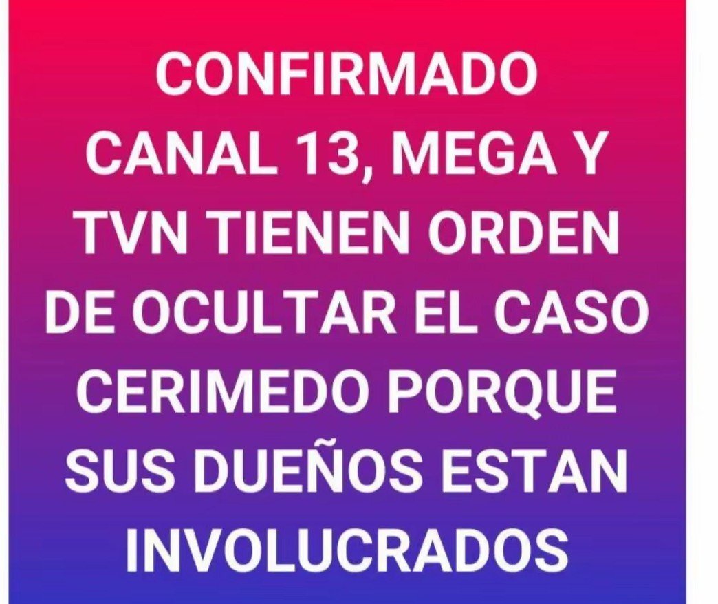 MdLimache's tweet photo. Si se preguntaban porq no se habla de Cerimedo acá la respuesta... La mierda siempre flota... https://t.co/4xRlj4rtSv
