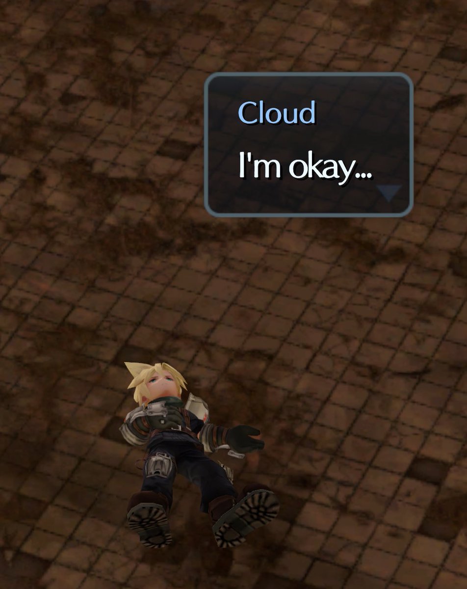 StrawderryST's tweet photo. Me too, Cloud, me too https://t.co/IOQoA6GpZH