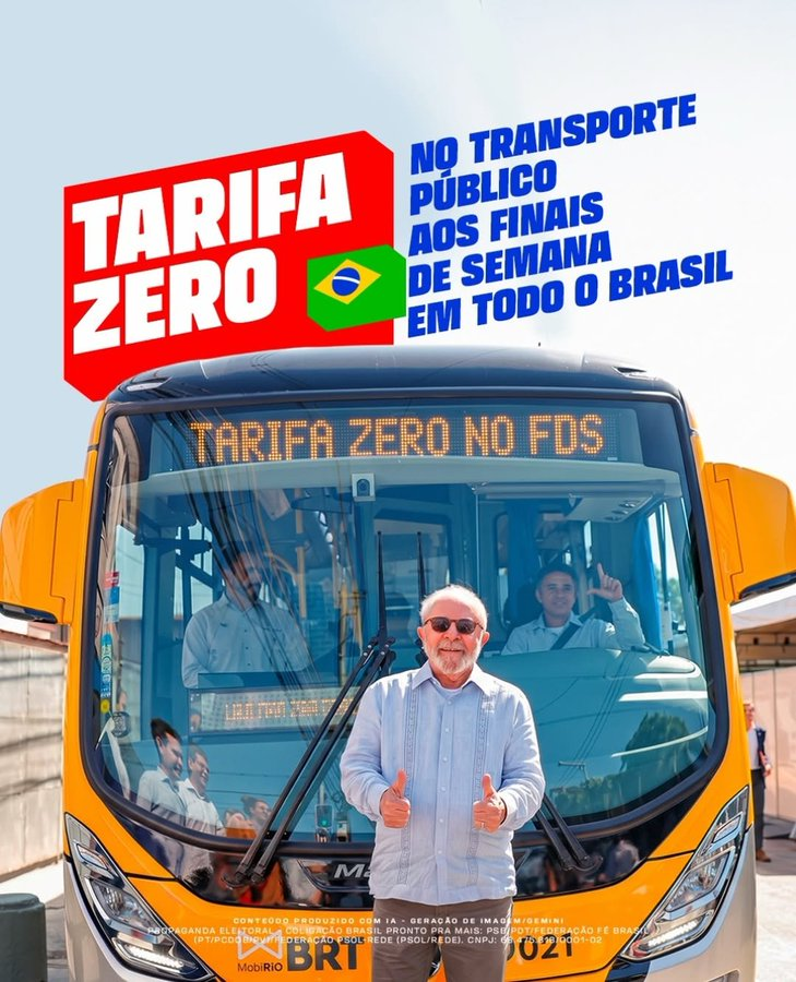 LulaoRei's tweet photo. PasseLivreComLula https://t.co/GNbBW6CHVF