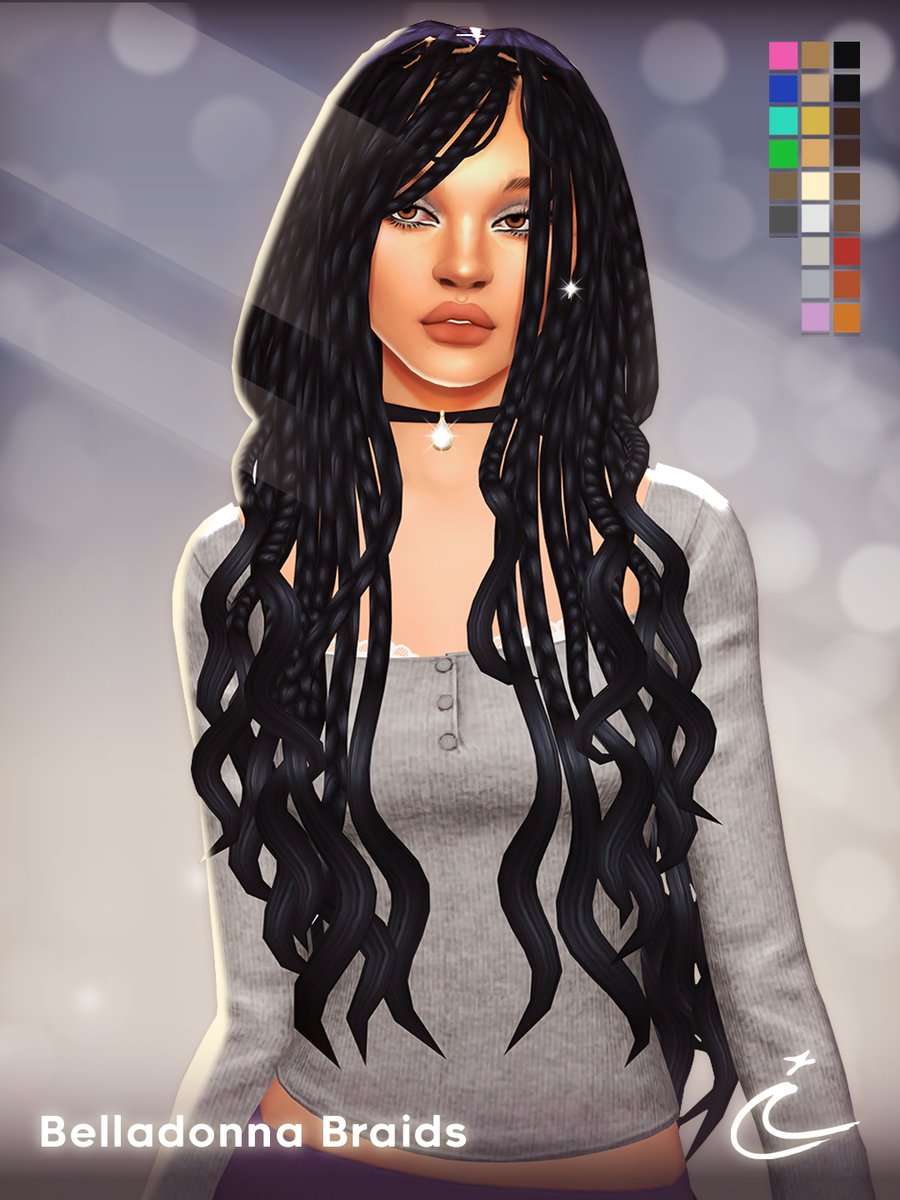 ImVikai's tweet photo. Belladonna braids

This hair is EXTRRRAA long!

🌙Available in early access now, public November 6th
📩Download link can be found on my page https://t.co/LFsfbM0Why