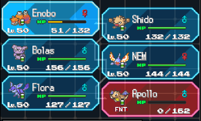 PaultjieSensei's tweet photo. we were so close!!!
Made it to the 2nd Elite Four member in the SouLink Nuzlocke for Pokemon Black & White and unfortunately couldn't clutch it out.

Here Lies Our fallen final Pokemon team
Thank you to @EnvyBitesVT for having me for my first Soul Link Nuzlocke, we raided out to @Soosa_Noodles who was playing Silent Hill: TownFall
