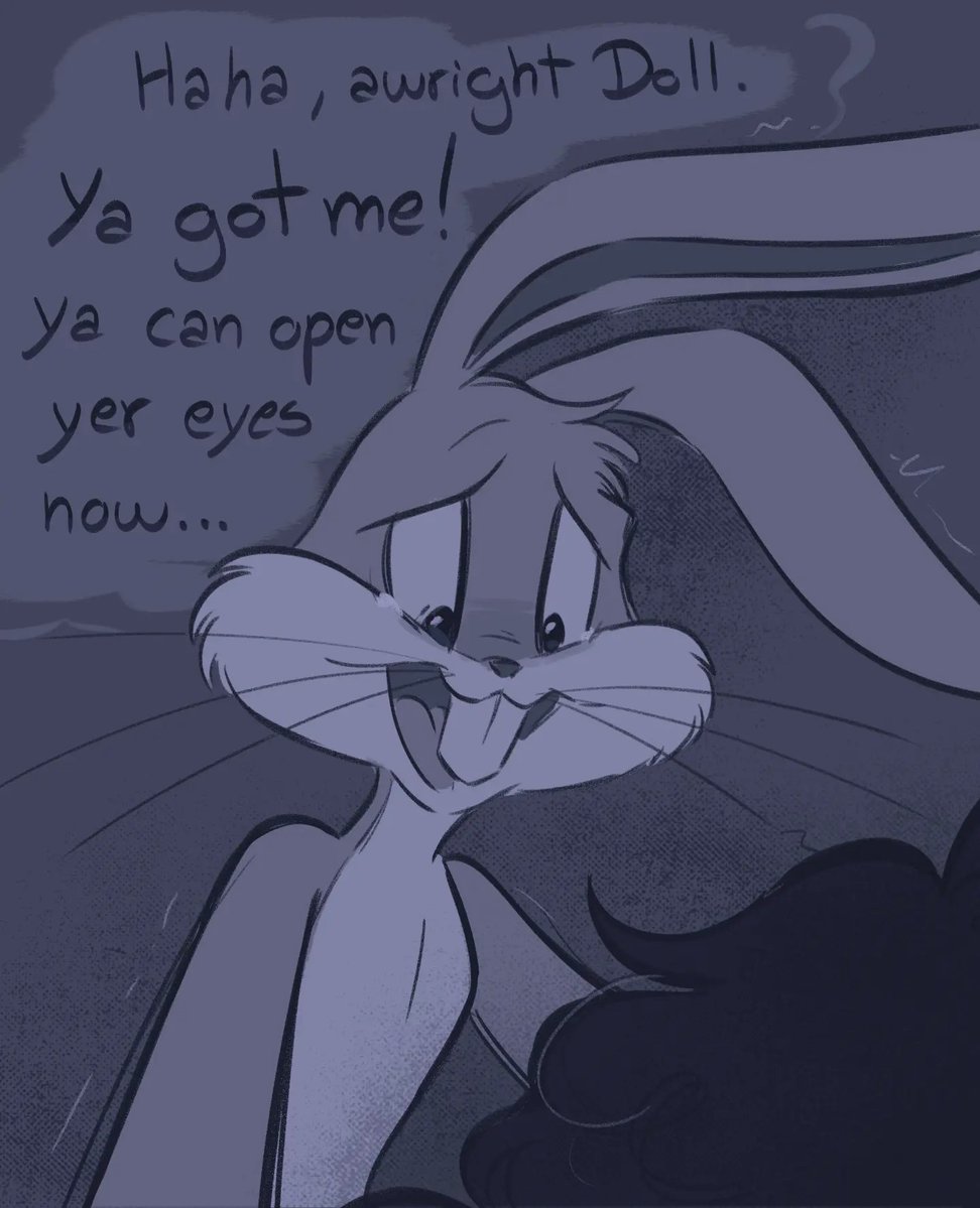 ukospamidk's tweet photo. Day 15 - Angst COMIC

#looneytunes #bugsbunny #elisyumetober2026 https://t.co/aa5YkVxyED