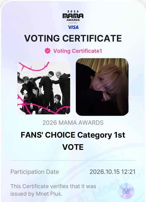 loren55T's tweet photo. @soobfans @lisszzzn @moaperu_ica #TOMORROWXTOGETHER 
#2026MAMAVOTE
TXT👑💙 https://t.co/axTHUs7RIW
