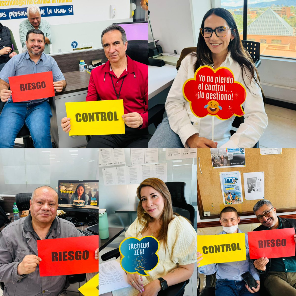 ControlIntCund's tweet photo. 🩺 En el marco de la Evaluación de la Gestión del Riesgo 2026, realizamos una nueva jornada de nuestras Rondas Médicas con la Ruleta del Control. 

🔎 Con la dinámica Detectives del Riesgo, servidores del nivel central identificaron riesgos, controles, desviaciones y oportunidades de mejora, abordando riesgos de gestión, fiscales, de SST, seguridad de la información y convergencia estratégica.

🤝 Seguimos aprendiendo juntos para fortalecer los controles, prevenir riesgos y mejorar nuestro Sistema de Control Interno.

#ControlInterno #TuAliadoEstratégico