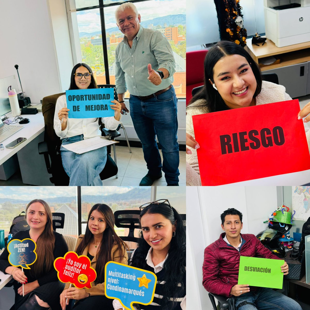 ControlIntCund's tweet photo. 🩺 En el marco de la Evaluación de la Gestión del Riesgo 2026, realizamos una nueva jornada de nuestras Rondas Médicas con la Ruleta del Control. 

🔎 Con la dinámica Detectives del Riesgo, servidores del nivel central identificaron riesgos, controles, desviaciones y oportunidades de mejora, abordando riesgos de gestión, fiscales, de SST, seguridad de la información y convergencia estratégica.

🤝 Seguimos aprendiendo juntos para fortalecer los controles, prevenir riesgos y mejorar nuestro Sistema de Control Interno.

#ControlInterno #TuAliadoEstratégico