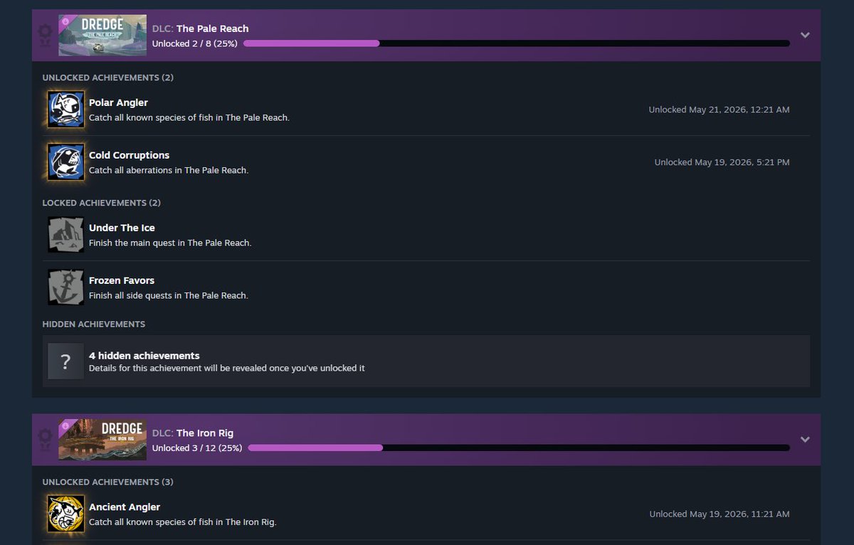 Pirat_Nation's tweet photo. Steam is testing a new way to make achievements easier to track.

Achievement Sets let developers split a game’s achievements into different groups, such as the base game, multiplayer, classes, DLC, or seasonal content.

Each set has its own progress bar and gives you a “Set Complete” trophy when you finish it.

New DLC achievements won’t ruin your previous completion. If you already completed the base game, your completion stays intact even when new achievements are added.

Steam is also adding:

• A redesigned achievements page
• Filters for locked and unlocked achievements
• Separate DLC progress
• Achievement comparisons with up to 3 friends
• Rare achievement comparisons
• Completed sets on your profile
• Support for seasonal achievements that can later be archived
• Family Sharing games in your Games List

The feature is now available in the Steam Client Beta.