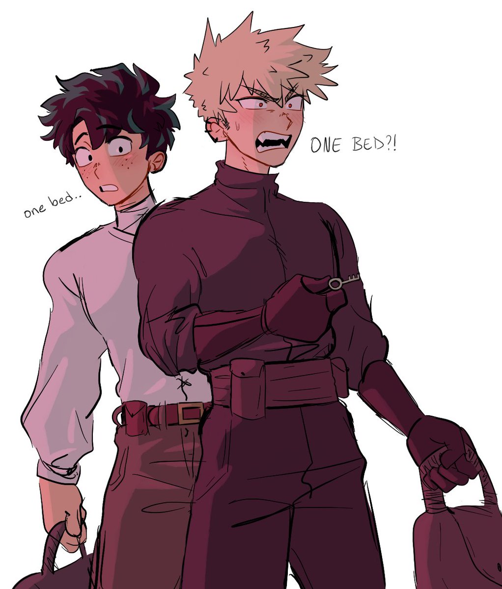 dekudyna's tweet photo. forgot to reupload this other bountyhunter au whoopsie #dkbk https://t.co/ExzAVGCuCx