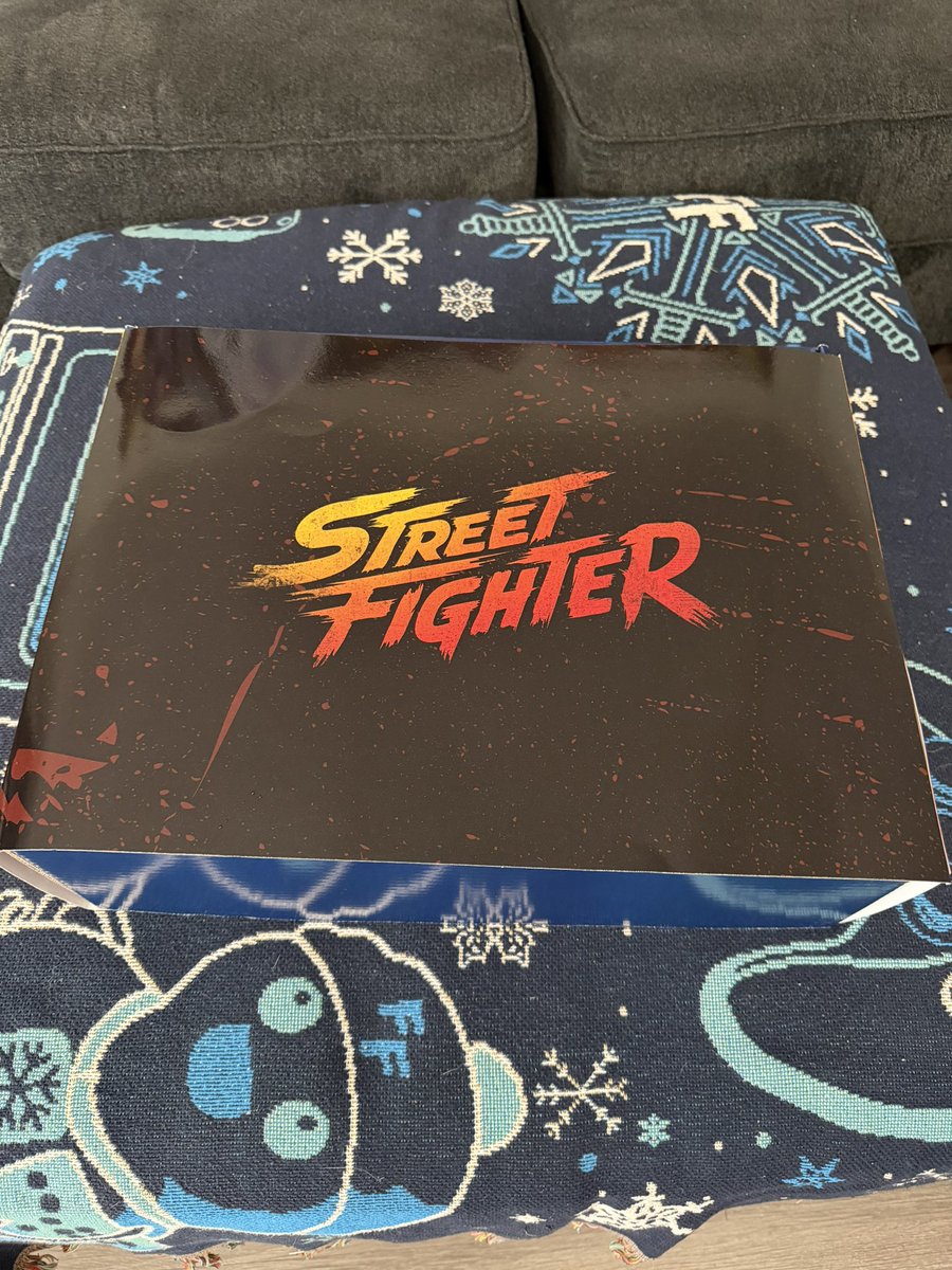 TKbreezy's tweet photo. Shoutouts to @lids for the Street Fighter care package!! Just in time to catch the movie tomorrow! https://t.co/a2LDGdwM9X