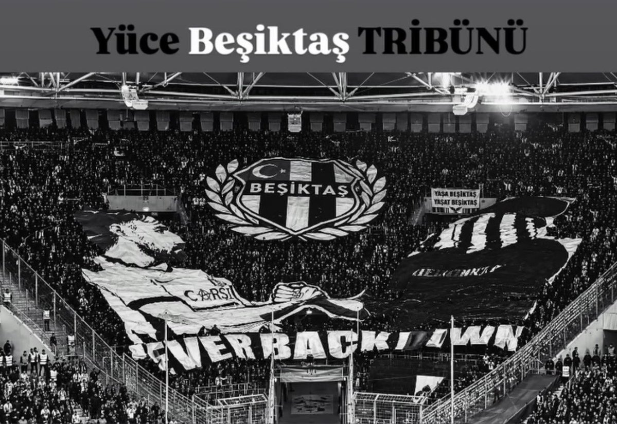 Muratozen1903's tweet photo. Beşiktaş tribünleri bu akşam tüm Avrupaya gerekli mesajı vermiştir.

Zaten Türkiye’nin en büyüğü olduğunu herkes biliyor. https://t.co/9jkD7BKpCz