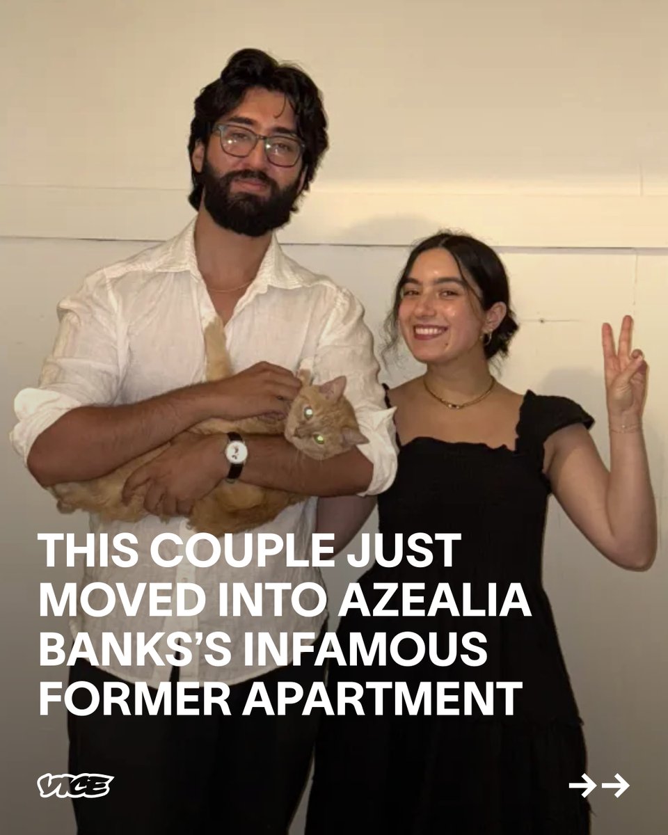 VICE's tweet photo. When they moved into their new 3-bed, 2-bath in Washington Heights, they had no idea about its history—but then their beloved cat Chutney started sniffing around in the guest bedroom closet. https://t.co/xoimdnG0ZH