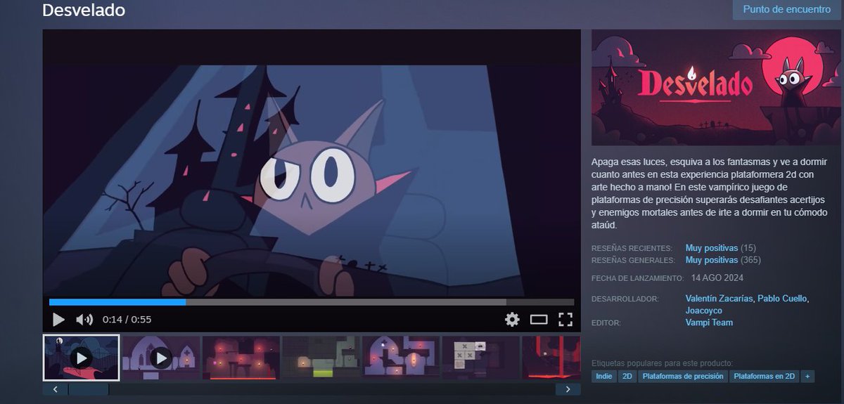 Joacoyco's tweet photo. Bueno las rebajas han funcionado, me alegro que aún haya gente interesada por mi primer  juego jeje 🦇🕯️👻gracias! https://t.co/ymV41M5CEs