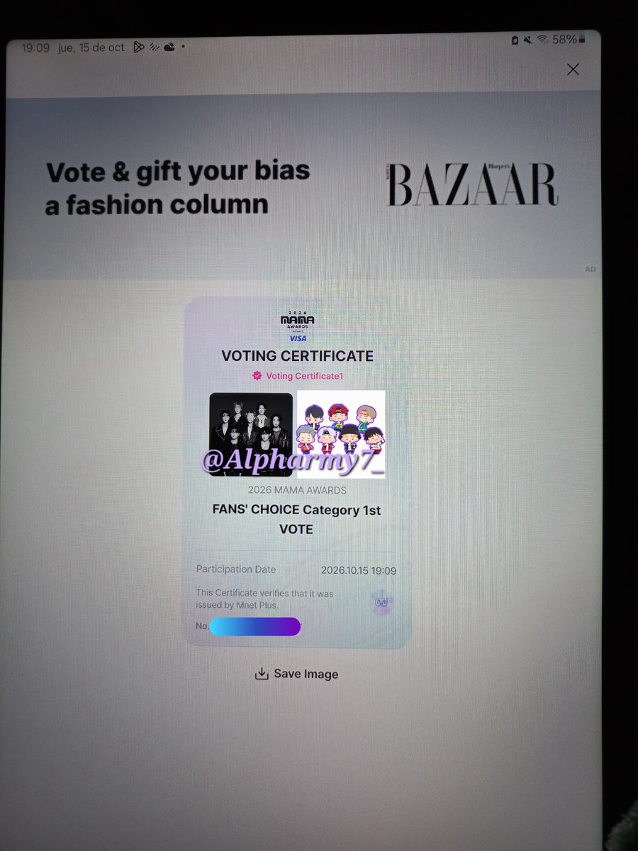 Alpharmy7_'s tweet photo. [MAMA 2026] - MNET PLUS 🗳

My support today goes for #BTS as Fan's Choice Male at #2026MAMAVOTE https://t.co/Hm1ujFSAH1