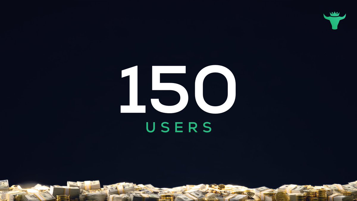 TradeLeagueHQ's tweet photo. 150 users โ
https://t.co/omBoV2emlf