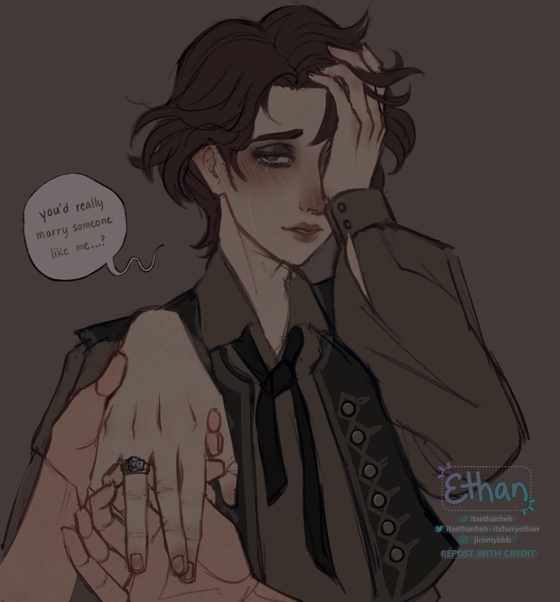 itsethanheh's tweet photo. who wouldn't want to marry him!! he's so pretty... #identiyv #idv #matthias https://t.co/LMmkHfqtlj