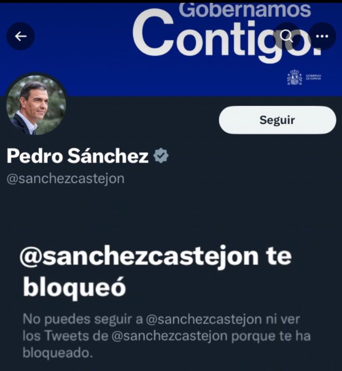 SadiquinhoFCB's tweet photo. Estoy a lagrimas con Pedro Sanchez 😭 https://t.co/s2cstWv1lA