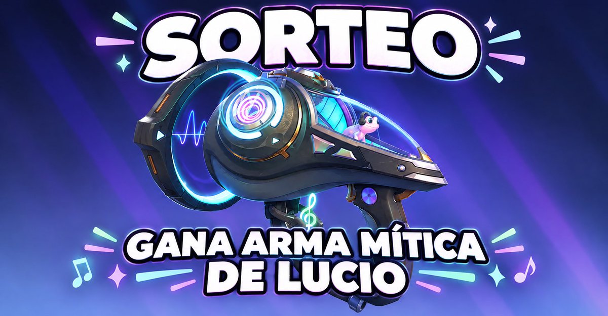galavbon's tweet photo. 🐸💜SORTEO X2 ARMA MÍTICA DE LUCIO💜🐸 

Gracias @Blizzard_Ent por los códigos💝
Requisitos:
💚Seguirme en Twitch y X 
💜Menciona a un amigo 
🩷Like y RT 
🩵SUBS X2 OPORTUNIDAD 

Nos vemos el 31/10/26 🍀

#OverwatchLATAM
#OWLATAMMythicLucio https://t.co/O3F2jQe8Oo