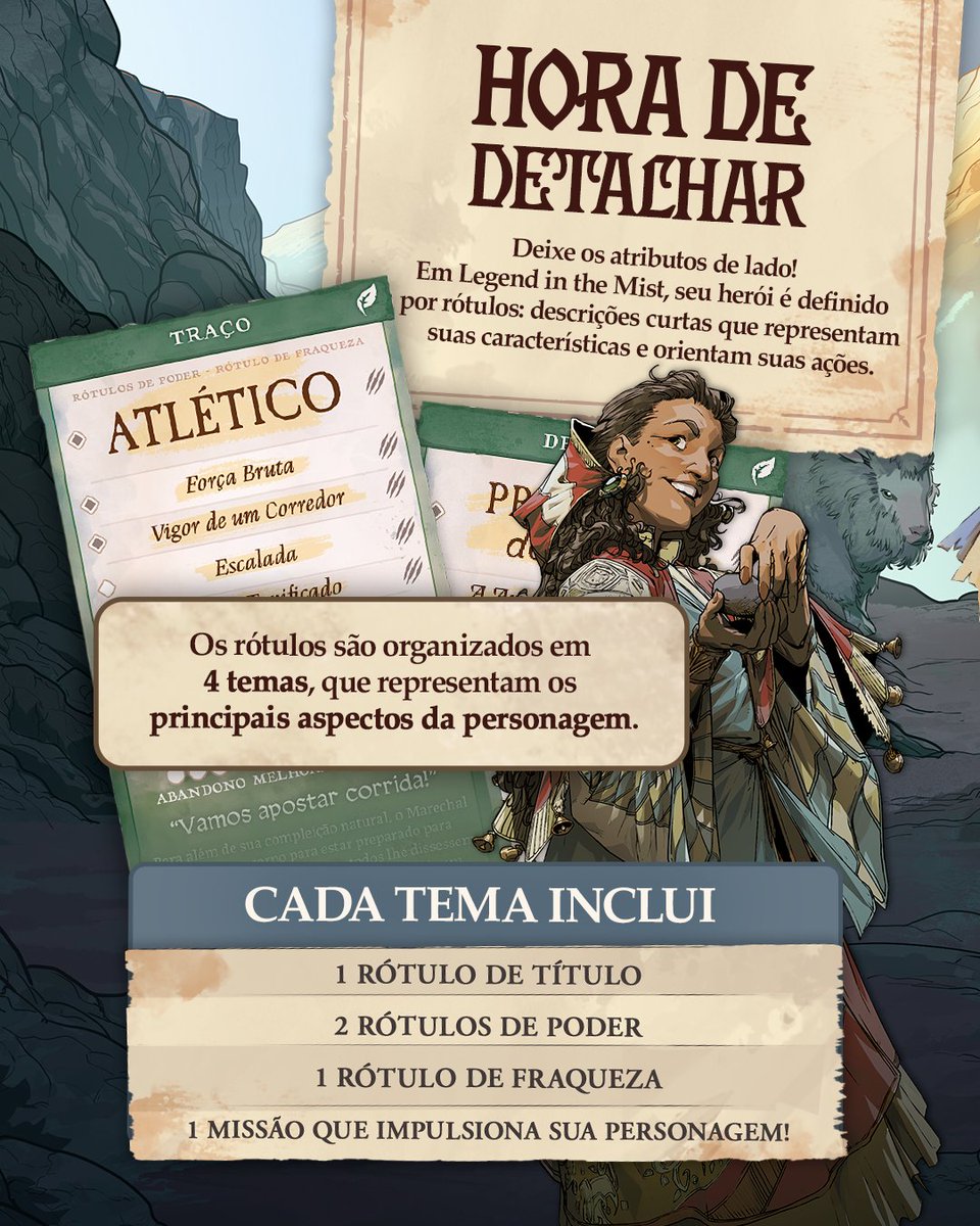 jamboeditora's tweet photo. 👀 E isso é só o começo! Ainda há muitas mecânicas para desvendar 👇
📅 Dia 11/11 começa o financiamento coletivo de #LegendInTheMist, uma coprodução da @jambeditora com a @retropunkgd no @catarse! https://t.co/48ni9tEX1B