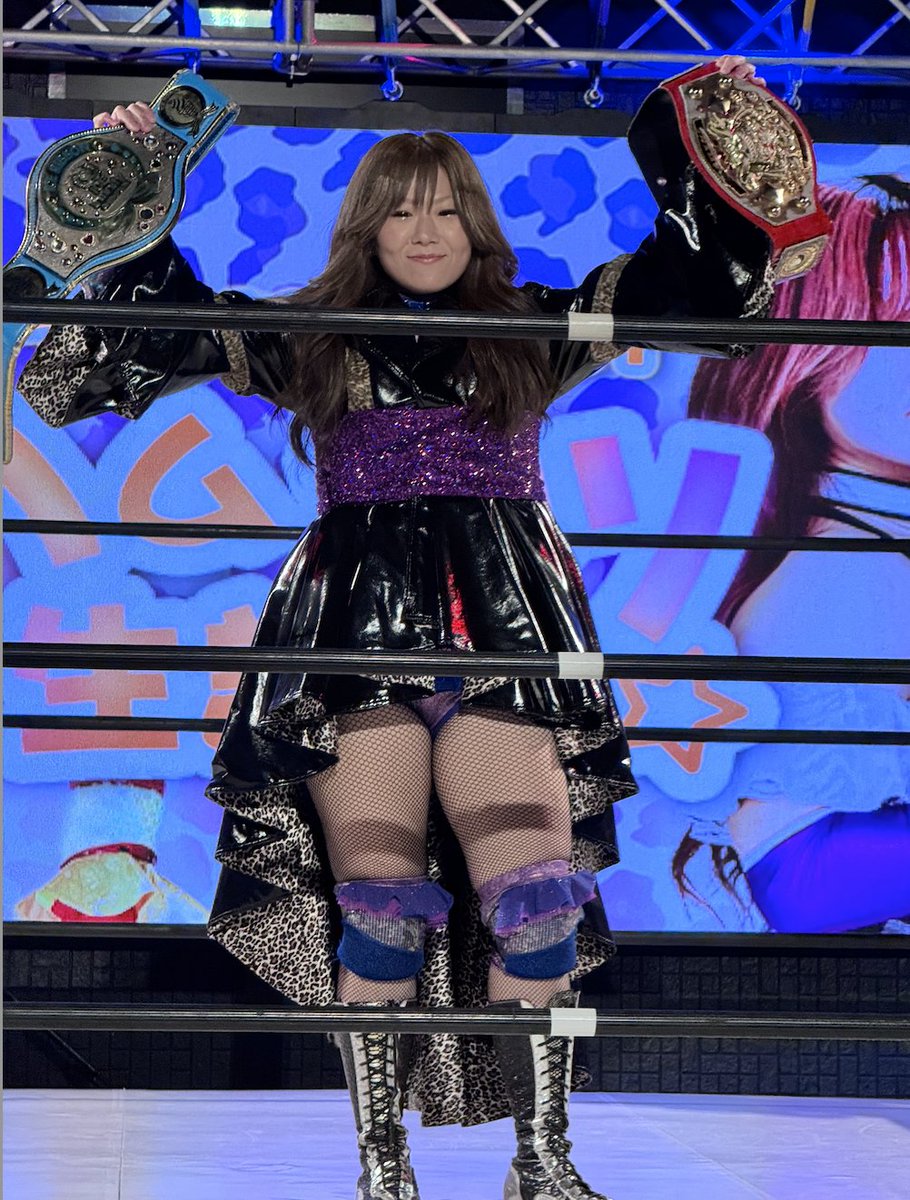 StrollCam's tweet photo. Ice Ribbon #1451 ~ Hamukatsu Birthday Festival
2025.10.25 – Ice Ribbon Dojo

Hoshi Hamuko &amp; Manami Katsu 🎂🎉

#星ハム子 #勝愛実 #iceribbon #アイスリボン #ハムカツ生誕祭 #アイスリボン道場 https://t.co/owB5xJftrK