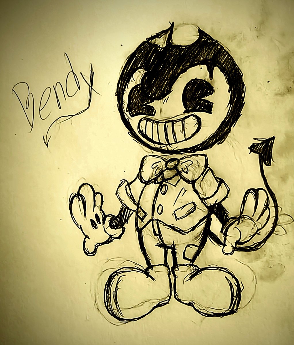 JADREW1956's tweet photo. My Outside Cycle 

Bendy (Benjamin) Drew Redrawn 
#BENDY #BATIM #BATDR https://t.co/Kcqj4bgoi6