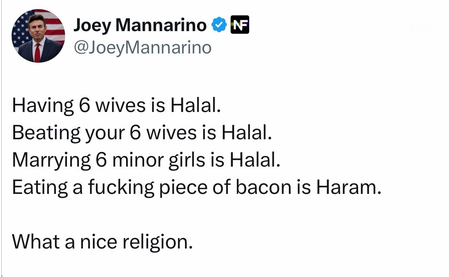 RockyMtMama1's tweet photo. I couldn't even call it a religion, they are sick, disgusting savages https://t.co/speNUYl25e