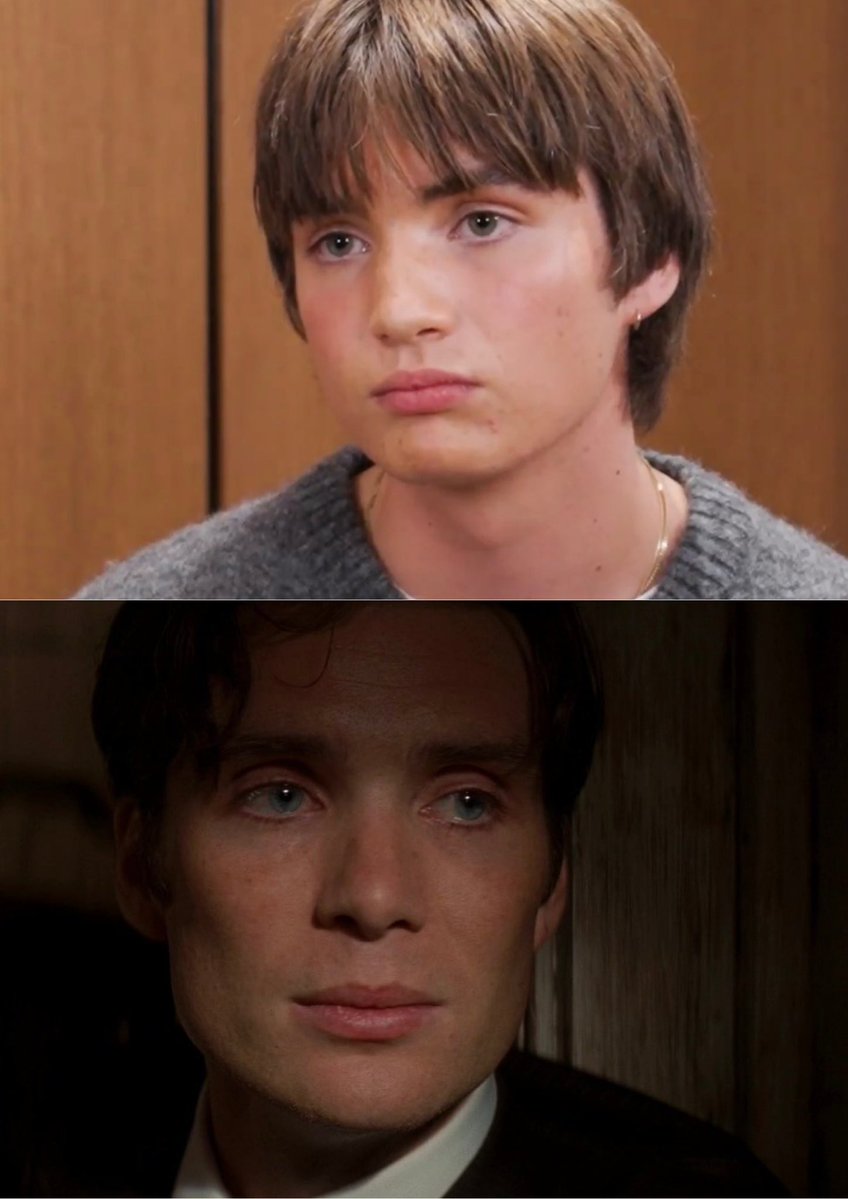 FilmUpdates's tweet photo. Aran Murphy when asked if he’d ever want to share the screen with dad Cillian Murphy: 

“I don’t know. Maybe, who knows… Not right now.”

(Via @Variety) https://t.co/mi4UUXLurv