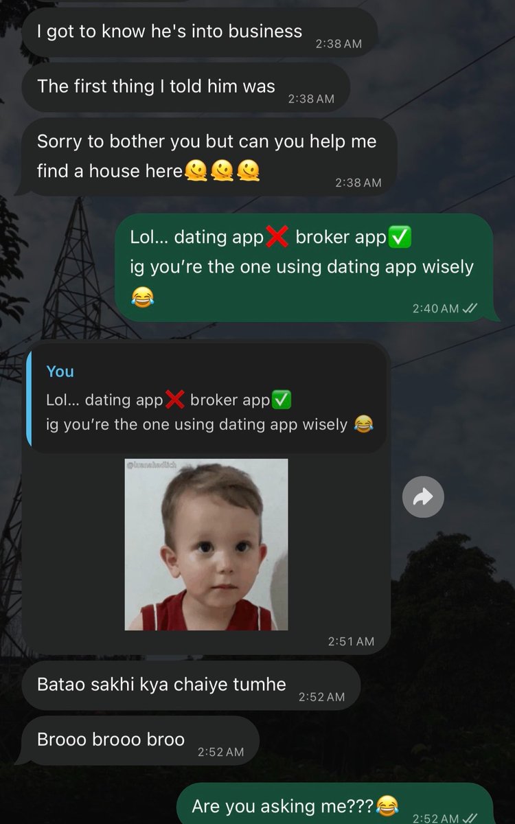 whorohini's tweet photo. How wisely my friend is using dating app…😭🤣 https://t.co/vSkTYenL0G