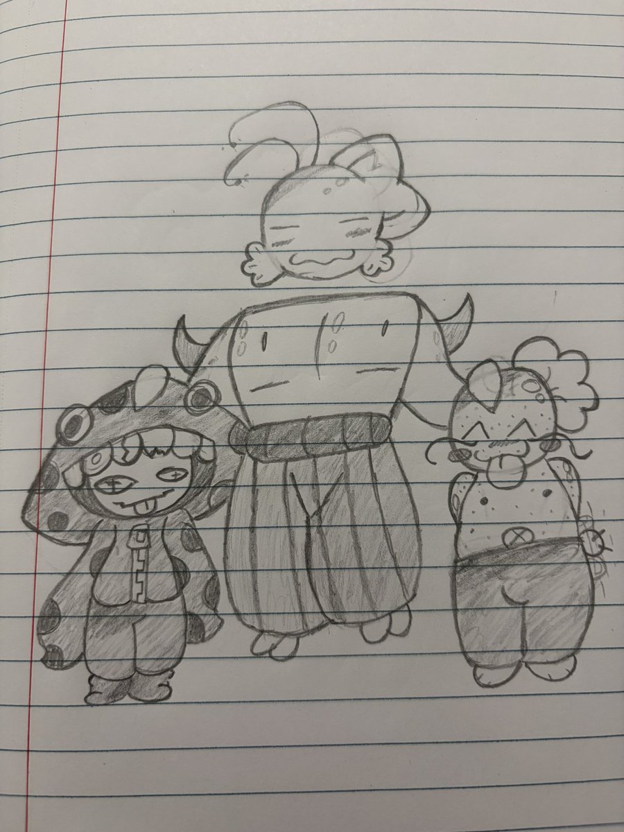 kessessarina's tweet photo. @AngryDragon13 Fox in a dress 👀
Fish siblings (+adoptive frog)
And a cat… in pants 👀 https://t.co/Z6V1P6sz73