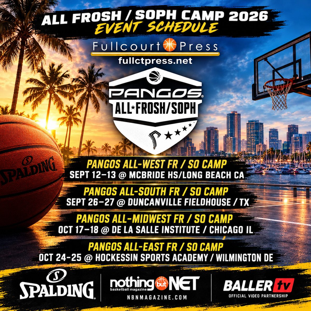 trigonis30's tweet photo. 2 down.... 2 to go ! 2026 @FCPPangos All-Frosh/Soph Camps on the horizon: All-Midwest Sat-Sun Oct 17-18 @ De la Salle HS/Chicago IL & All-East Sat-Sun Oct 24-25 @ Hockessin Sports Academy/Wilmington DE. Limited spots remain in both camps. Register online at: https://t.co/u9C7ro9iP1 All Games livestreamed by @BallerTV. Wall to Wall coverage by top national media like @NBNMagazine & @Ballislife