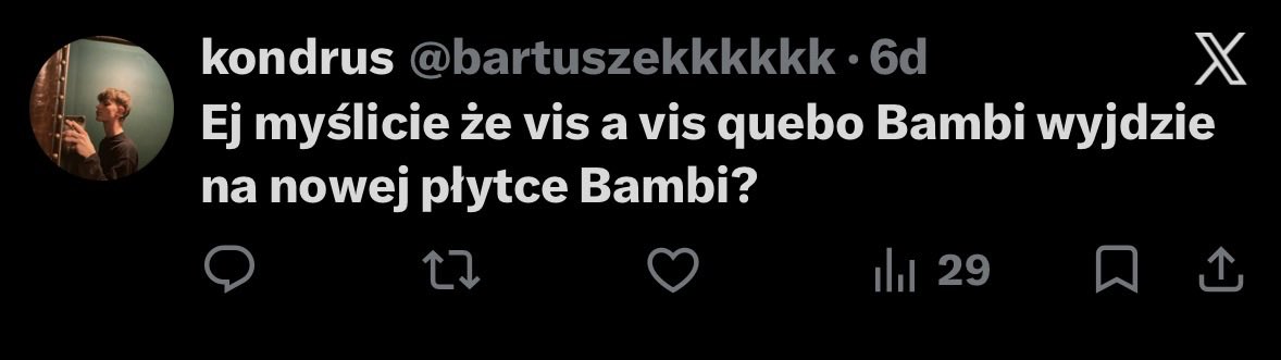 bartuszekkkkkk's tweet photo. jasnowidz🙏☝️ #bambi https://t.co/nVjaUmkqs1