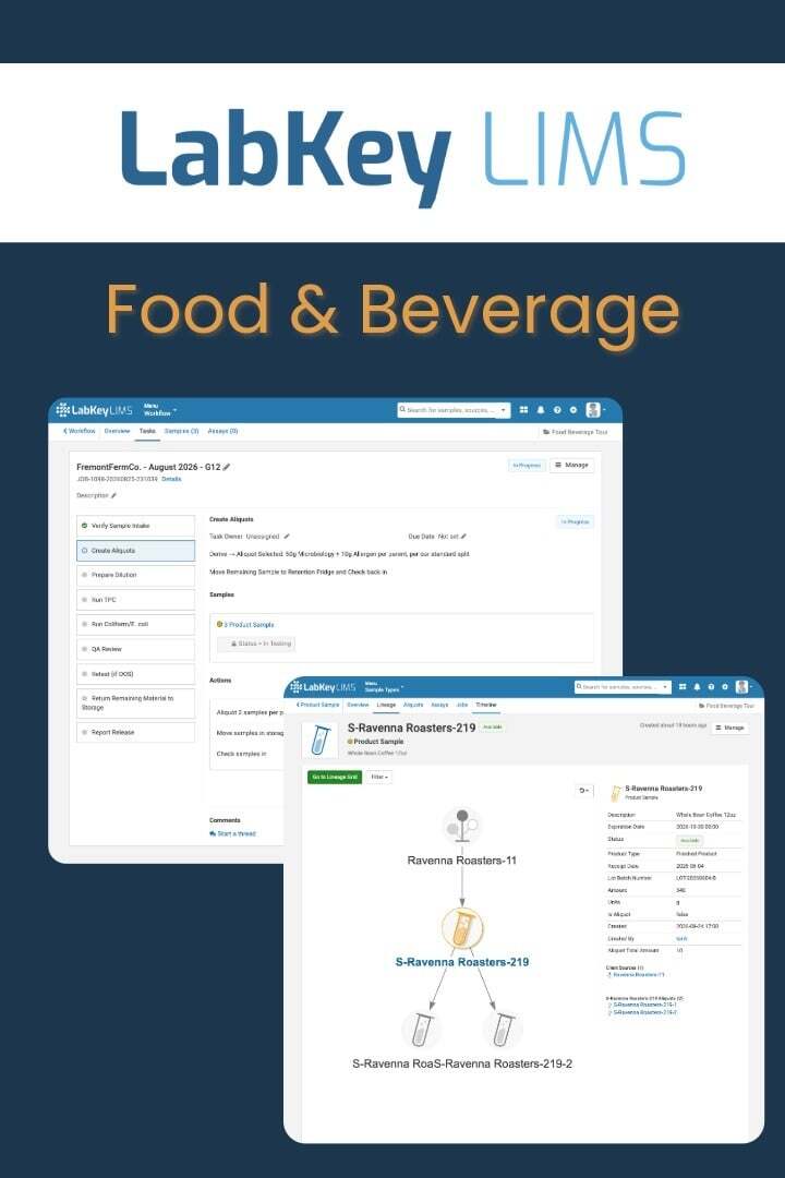LabKey's tweet photo. An auditor asks for one lot's full history. When every checkout, result and status change is logged as it happens, the report pulls in minutes, not days. https://t.co/9qI6yBXJMu https://t.co/QInLmkyhFp