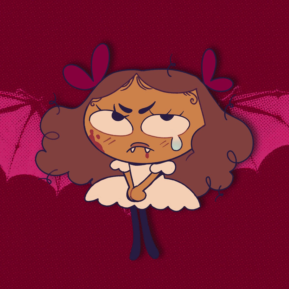 Rosieart13's tweet photo. Rules are for fools daddy lou’ 🦇☀️📔 #girltober https://t.co/32cJmFnxei