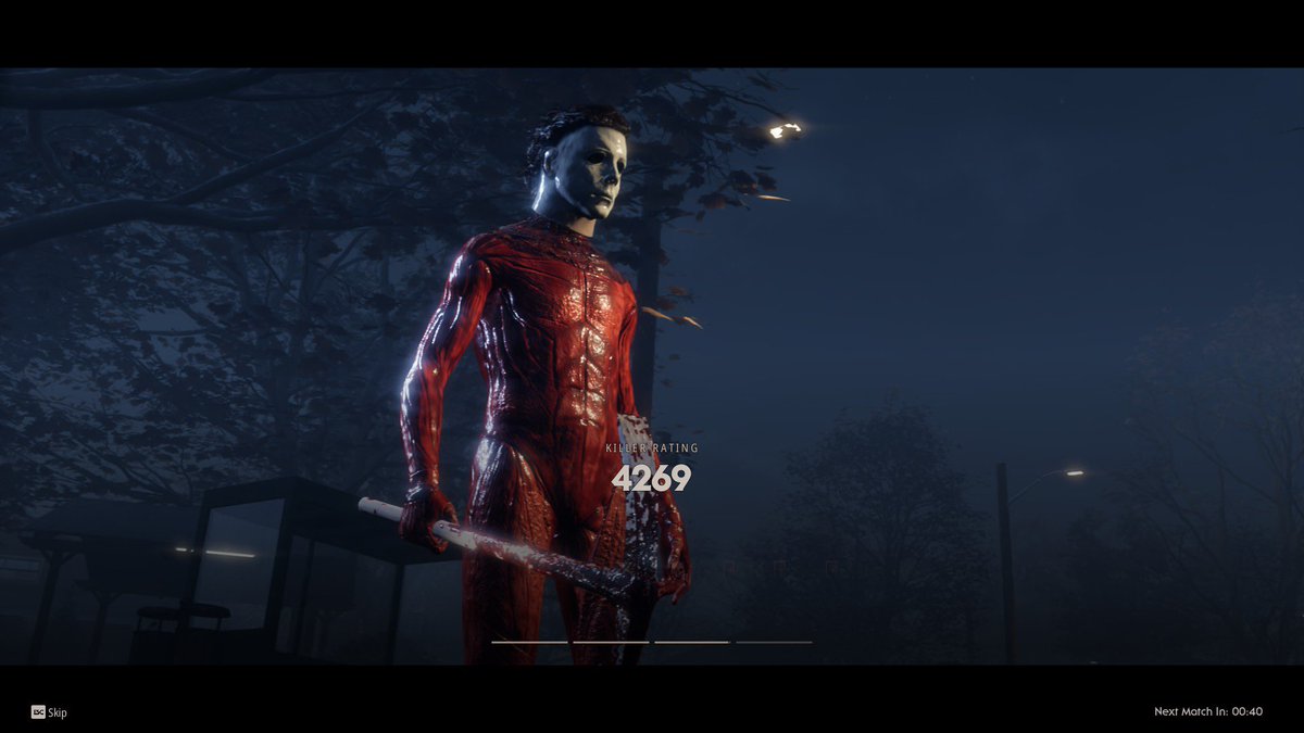 BladeeOT's tweet photo. Umm what happened to his skin @HalloweenTVG #halloweenthegame #halloween #michealmyers https://t.co/rUf16NVO6l
