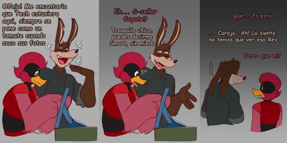 Al_Toons's tweet photo. Ok, ahora voy a hacer ese detalle mucho mas evidente para que cuando lo revele en la trama ustedes digan "Aaaah que pendejo, como no lo vi?" jeje owo

Digamos que Tech seria el equivalente a un bebe prematuro pero de clones, y sin parecer prematuro https://t.co/qzHKOoCWmC