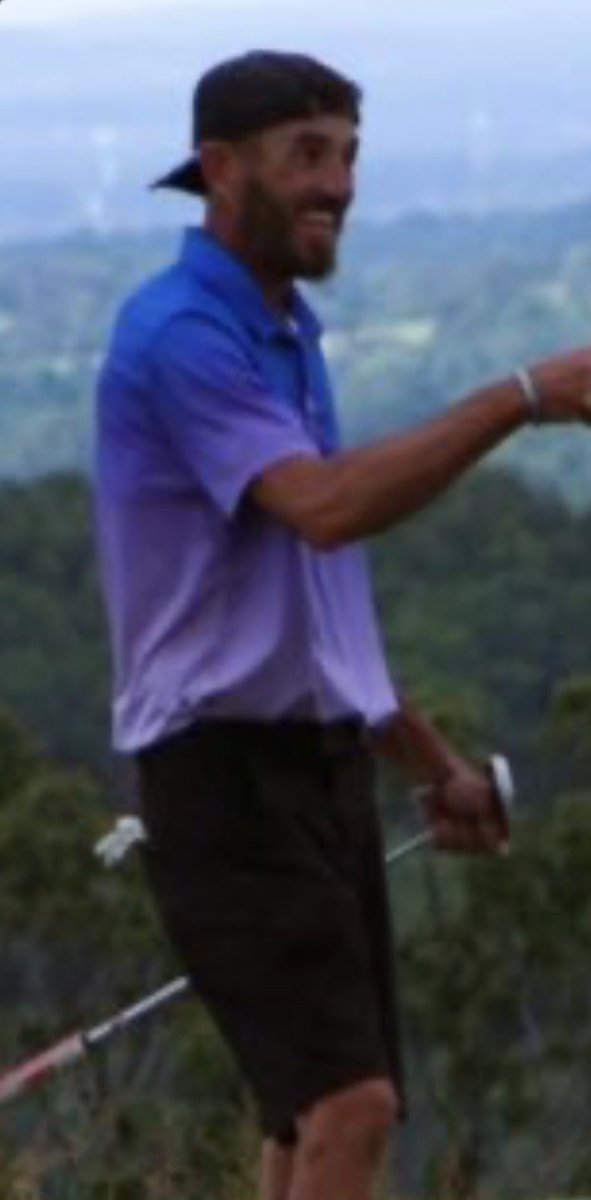 RMTracker's tweet photo. @Bad_Bad_Golf @GolfByFairy @therealmcnair Did Ray Charles pick this outfit for you pal? https://t.co/NQXR24qhEv