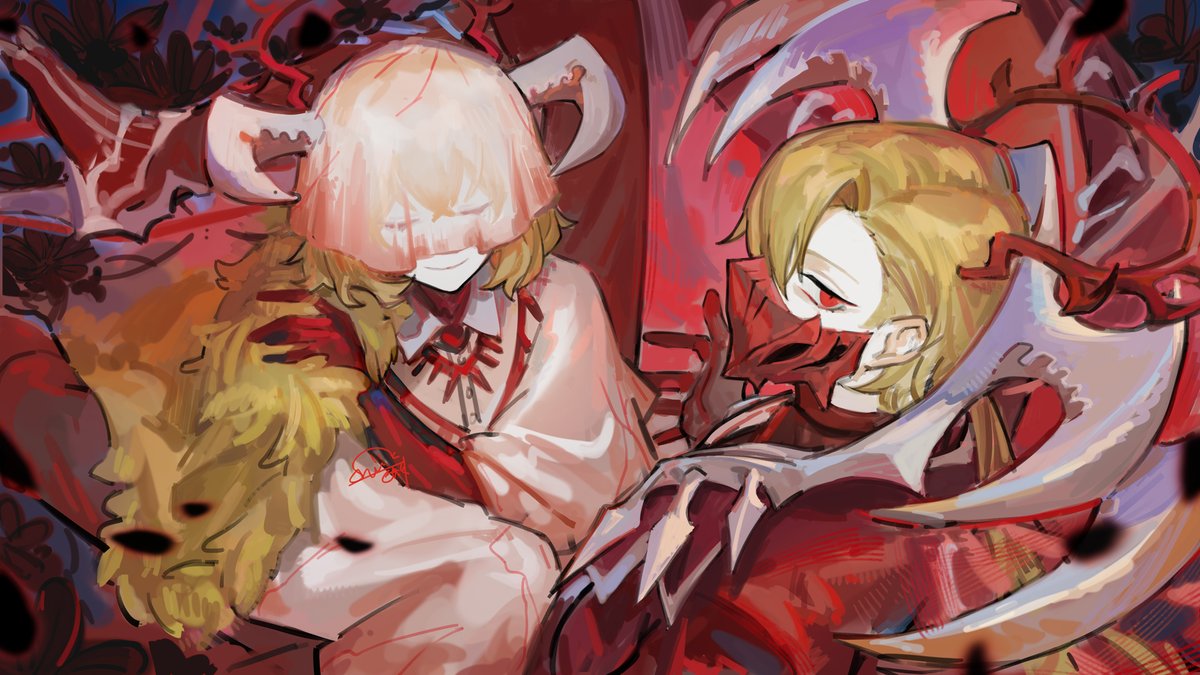 NishikujiC's tweet photo. CRIMSON https://t.co/ejBpLIQY0x