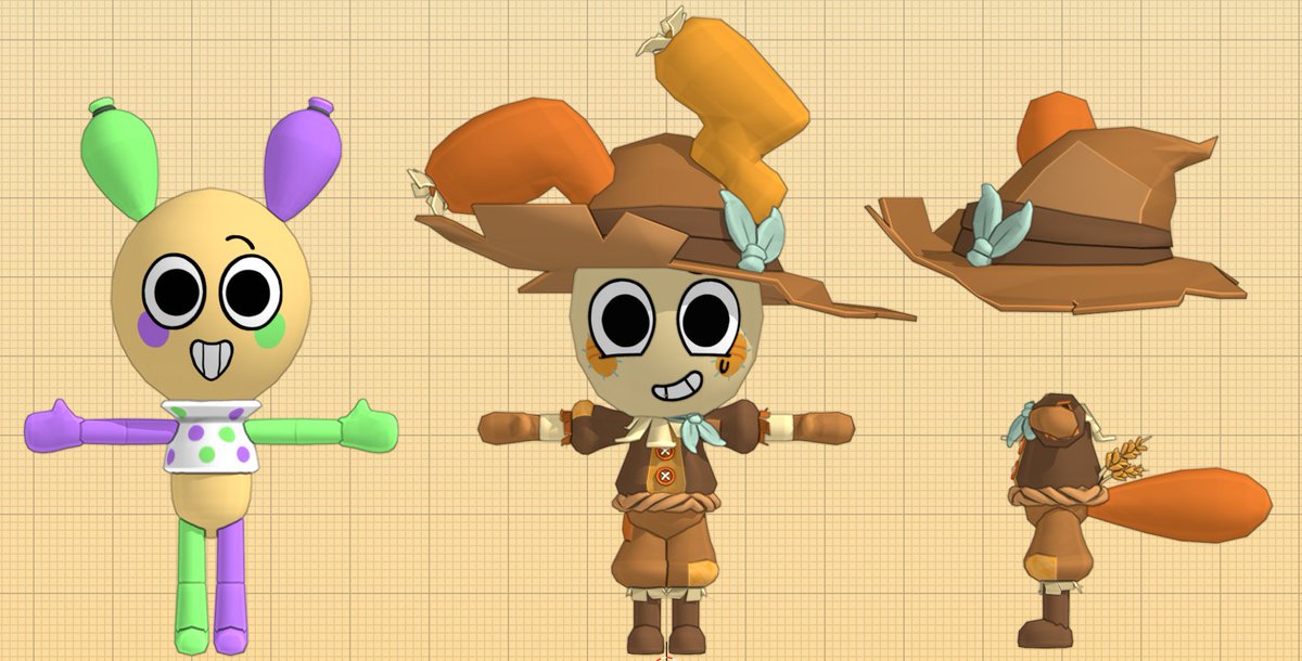 CherishBerryz's tweet photo. Scared-crow Looey skin! 

This skin is based on Looeys deep-rooted insecurities within himself. He may seem a sturdy confident individual, but in reality hes scared of driving people away. https://t.co/IYTgIaFtUG