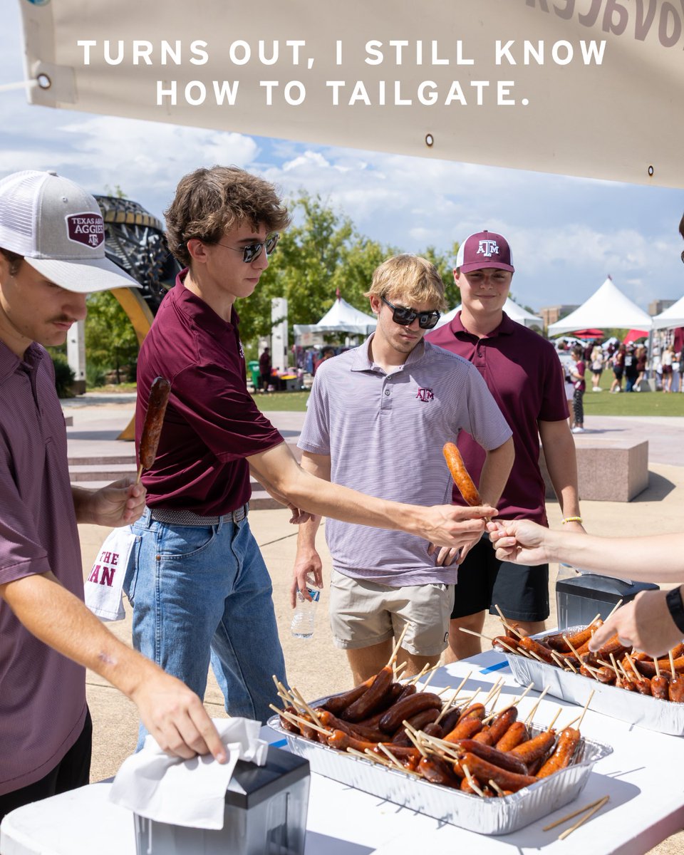 AggieNetwork's tweet photo. Will we see you this weekend for an All-Aggie Hullabaloo? 

From free drinks by Yuengling Beer &amp; free yummy sausage from Slovacek Foods to music by DJ Rob, to our vendor marketplace, All-Aggie Hullabaloo is the place to be!

Pre-register and learn more at https://t.co/gNsfbTVqHp. https://t.co/jPp03Mzdia