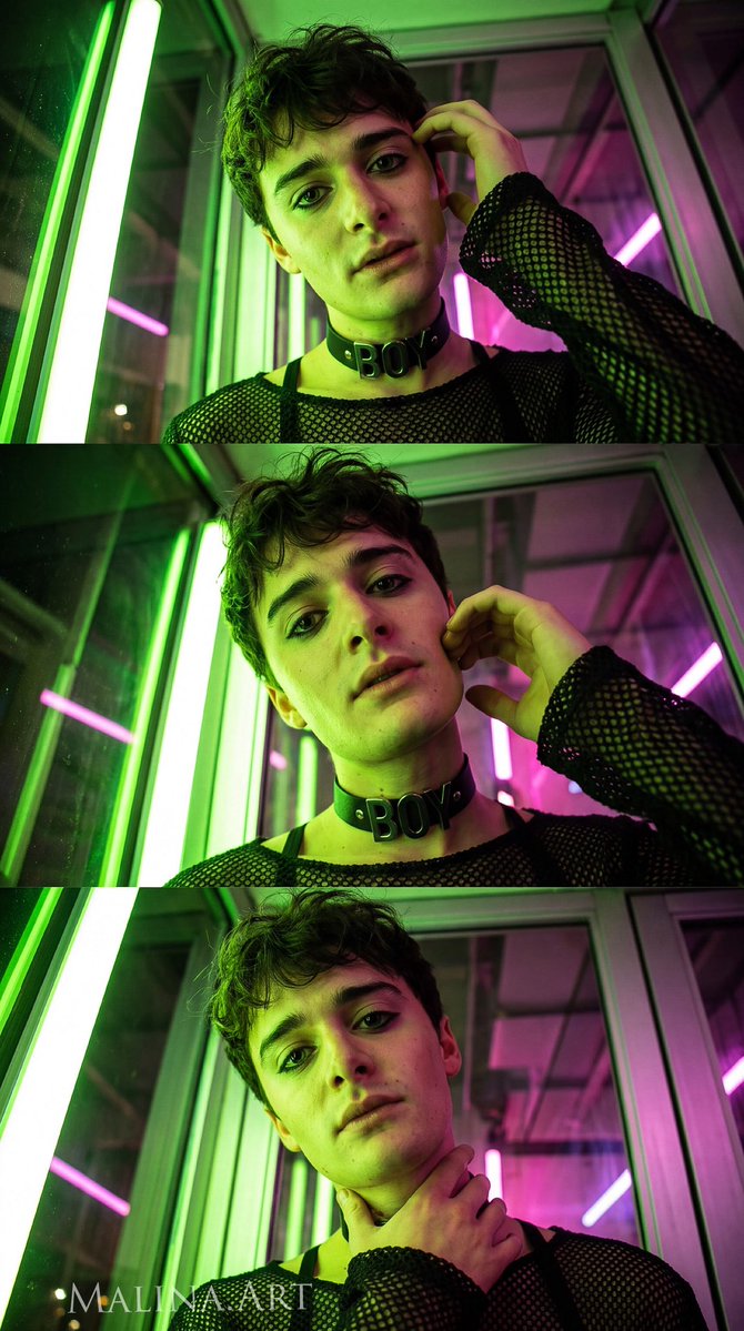 ecstasymalina's tweet photo. Slaaay🩷💚

#noahschnapp #willbyers https://t.co/6QAVVGYYeO