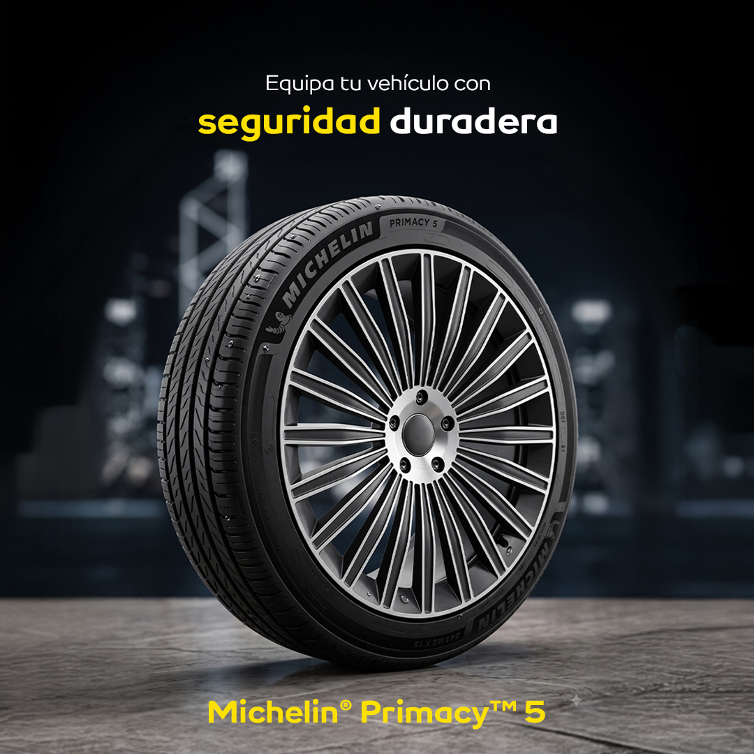 MichelinMEX's tweet photo. En Michelin® diseñamos llantas que te mantengan seguro, confiado y en movimiento.  Como las Michelin® Primacy™ 5, que reducen la distancia de frenado en mojado:

https://t.co/3n72qWSDvO
 
#MichelinContigo
#MICHELIN
#MICHELINAutomotive
#Primacy5 https://t.co/W9COHnO0Vg
