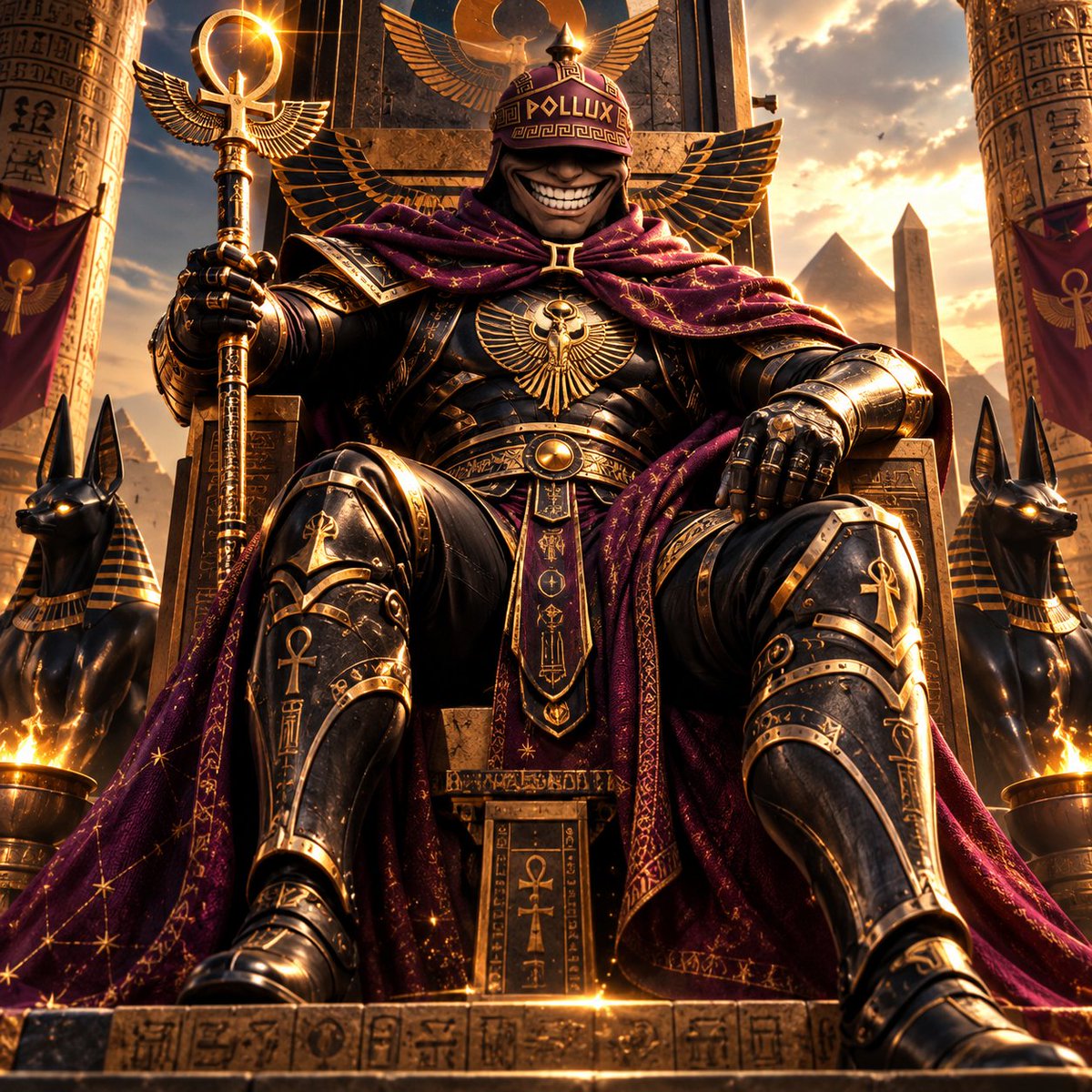 18Cyanca's tweet photo. 👑 Enthroned. POLLUX takes his seat in the temple of $PLX.
The gods are watching. The community is rising. 🌟
Join the kingdom before the gates close. ♊ https://t.co/U5fOl3s33a
