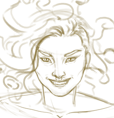 idrillvardamir's tweet photo. trying a medusa for now https://t.co/H3cuJLi5TX