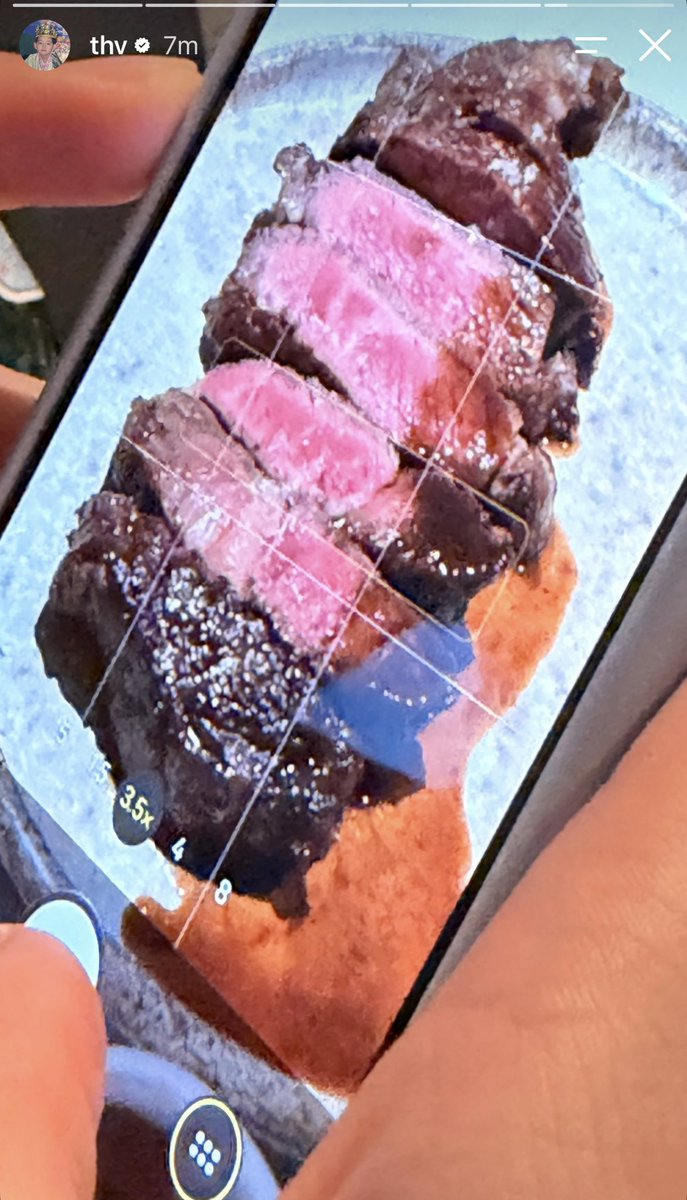 lolajaytk's tweet photo. Hobi taking a photo of Tae taking a photo of JK’s phone taking a photo of the meat 😅 https://t.co/SIgbnHZQvU