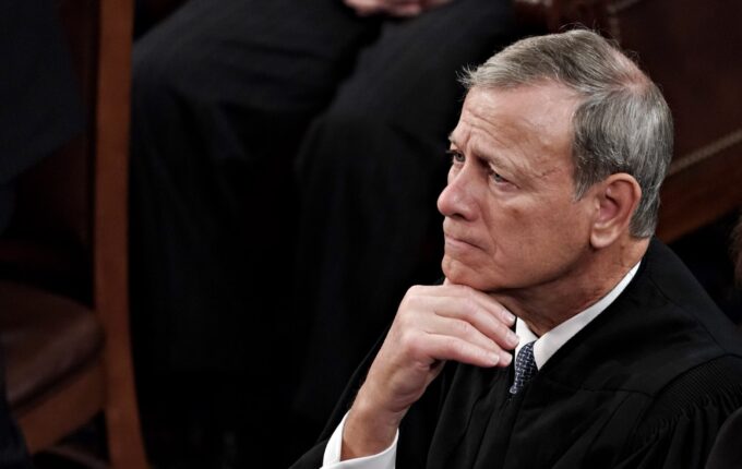 funder's tweet photo. Before 2024, no court in American history had ruled a president immune from prosecution.

Then John Roberts wrote that ruling.

He has a lifetime seat. The only thing that can touch it is Congress. Via impeachment. Which we should use. To impeach John Roberts. Agreed? https://t.co/oHAm3OdDEj
