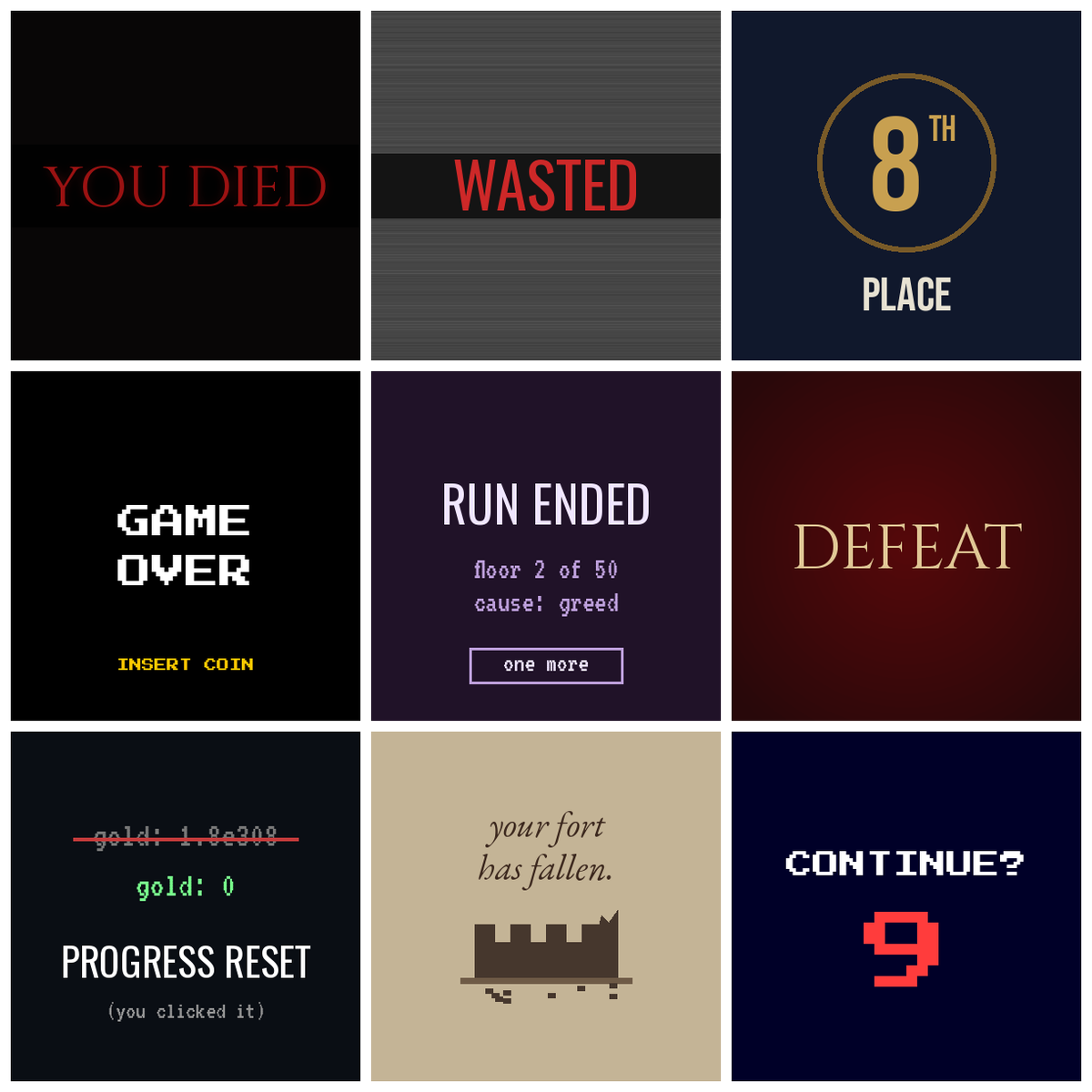 Fervo_Q7Q's tweet photo. the 9 games that made me https://t.co/8QFSXTh65l