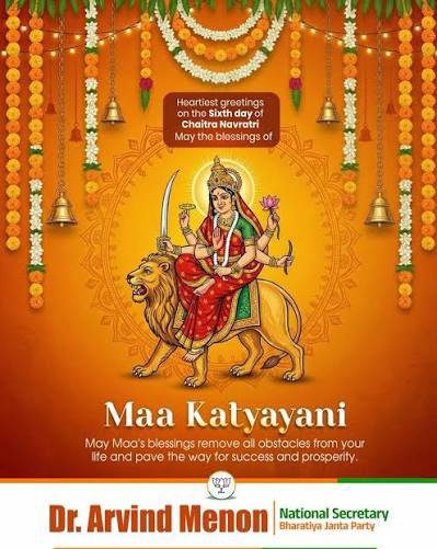 036PPSS's tweet photo. Good Morning Everyone.
Jai Maa Katyayani https://t.co/ijw1me2aCX
