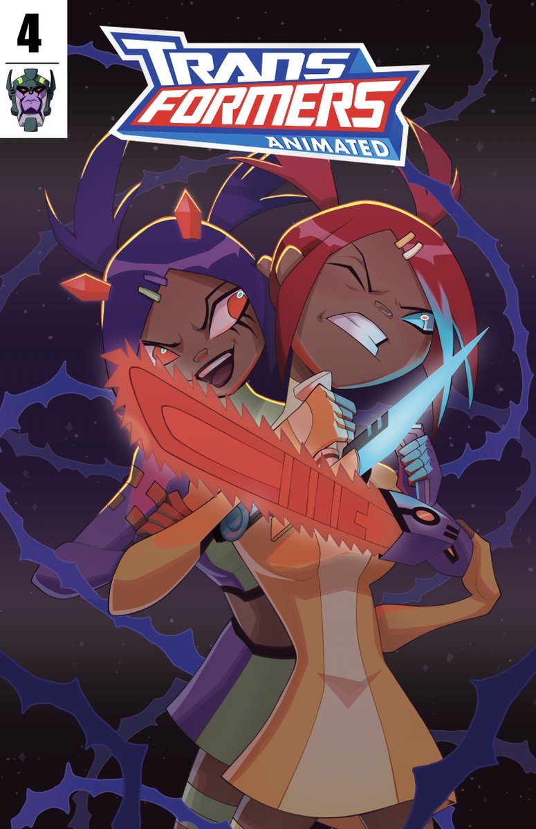 KeyanCarlile's tweet photo. LET'S END STRONG!

MIRROR, MIRROR ISSUE 4 is now available for purchase, both physical and digital copies!

Mirror, Mirror is a 4-issue comic miniseries co-written by myself and Transformers Animated’s original head writer Marty Isenberg.

INFO &amp; LINKS BELOW 🔽 https://t.co/a0FoOwofFA